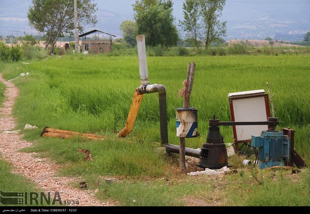 حفر چاه های غیرمجاز در گلستان