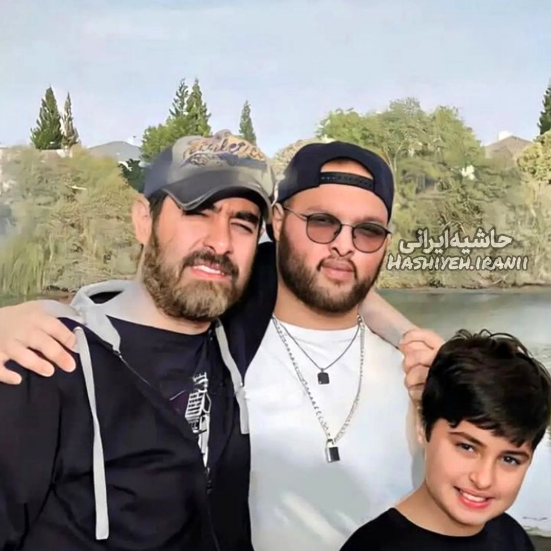 تصاویری پربازدید از شهاب حسینی در کنار پسرانش