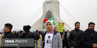 تصاویری از راهپیمایی ۲۲ بهمن در تهران