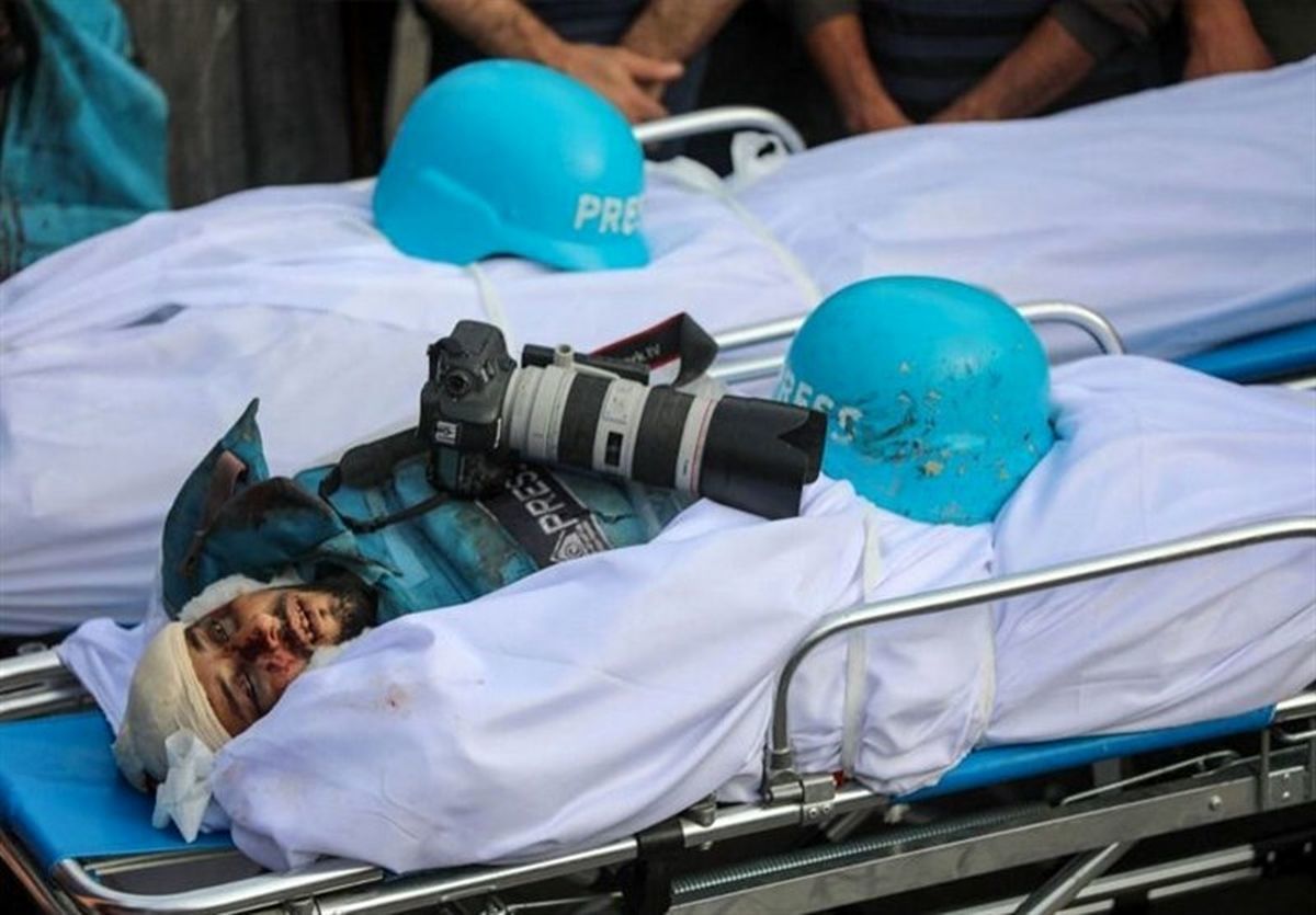 شمار خبرنگاران قربانی در غزه به61 نفر رسید