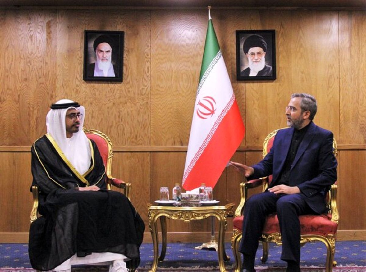 اقتصادنیوز: سرپرست وزارت امور خارجه ایران در دیدار وزیر خارجه امارات با...