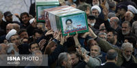 تصاویری از مراسم تشییع وزیر اطلاعات، همسر و دخترش/ چه کسی بر پیکر وزیر اطلاعات نماز خواند؟