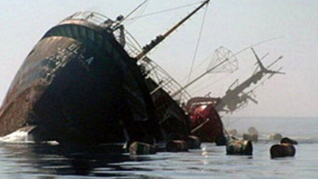 کشتی باری «شباهنگ» در خزر غرق شد