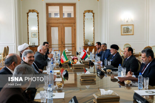 دیدار ظریف و بن‌علوی