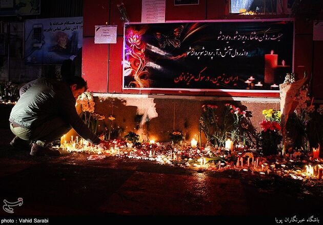 همدردی مردم با آتش نشانان حادثه پلاسکو