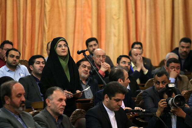 نشست خبری رئیس مجلس شورای اسلامی