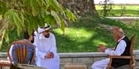 انتشار عکسی از اشرف غنی با مسؤول اماراتی قبل از ترک کابل