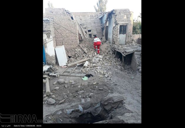 خسارات زلزله شب گذشته آذربایجان شرقی