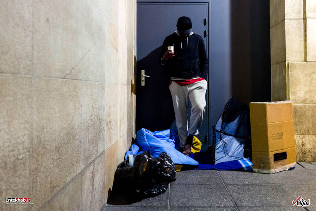بی‌خانمان‌های پاریس در آستانه کریسمس