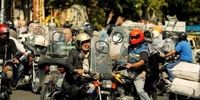 « طرح ترافیک » در یک قدیمی موتورسیکلت های تهران