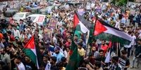 تظاهرات دانشجویان بنگلادشی علیه اسرائیل/ درخواست برای پایان نسل‌کشی در غزه