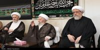 آیات عظام مکارم شیرازی و سبحانی در مراسم روز عاشورا +عکس