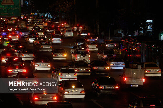 وضعیت ترافیکی در آزادراه تهران - کرج