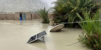 بارندگی و سیل در بلوچستان پاکستان/ این شهر بندری زیر آب رفت!