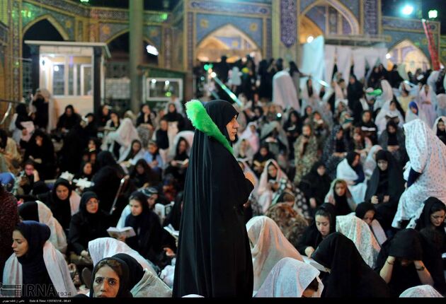 احیاء شب بیست و یکم در امام زاده صالح (ع)