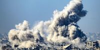 تجاوز دوباره اسرائیل به خان‌یونس/غزه زیر بمباران جنون‌آمیز اشغالگران+فیلم