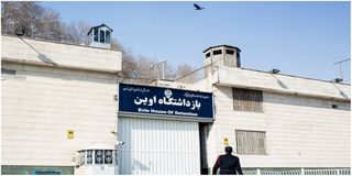 گودال عظیم در زندان اوین بر اثر حمله رژیم صهیونیستی + فیلم