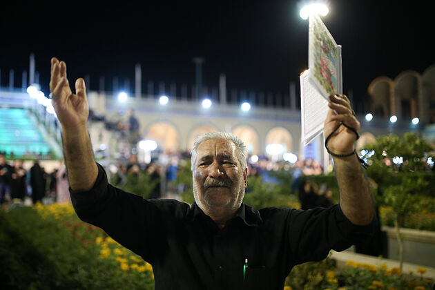 مراسم شب احیاء بیست و یکم رمضان در مصلی امام خمینی (ره)