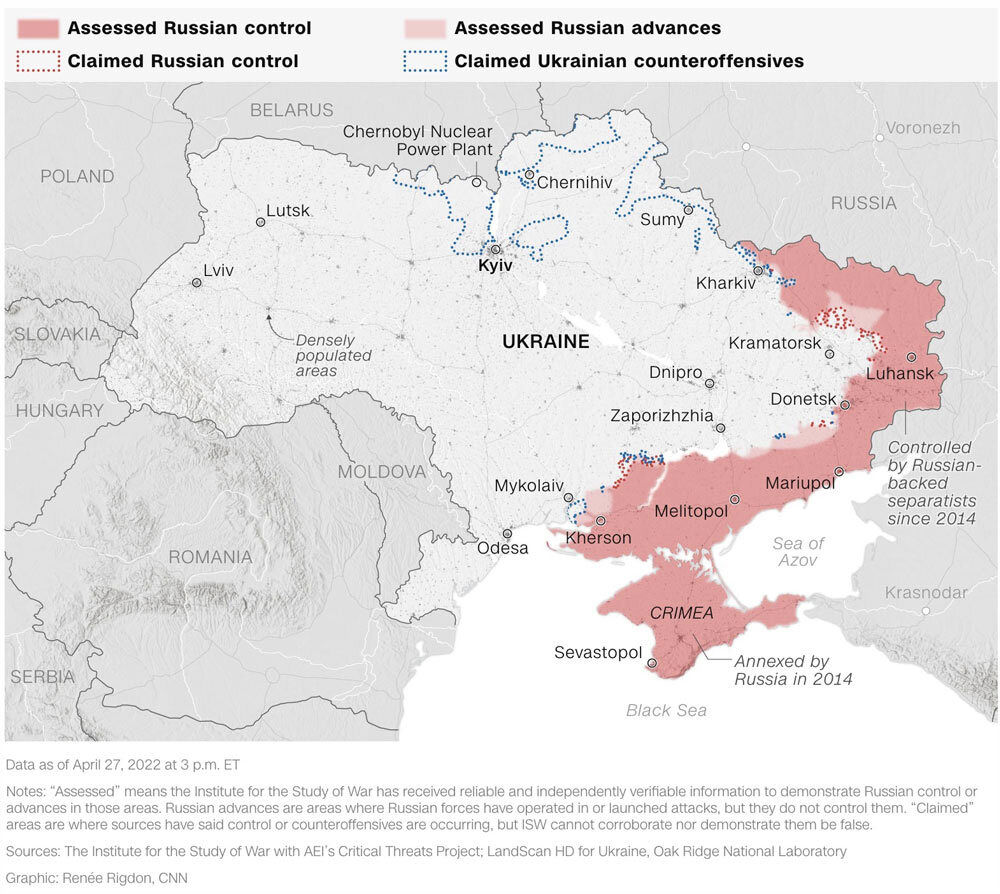 جزییات برنامه جدید ارتش روسیه برای پیشروی در اوکراین