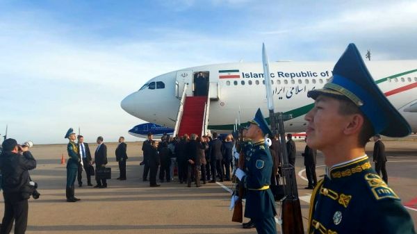 رئیسی قزاقستان را به مقصد کشورمان ترک کرد