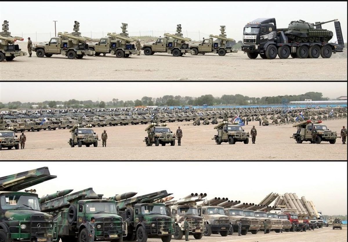 الحاق 75 خودروی سنگین و فوق سنگین به نیروی زمینی ارتش 