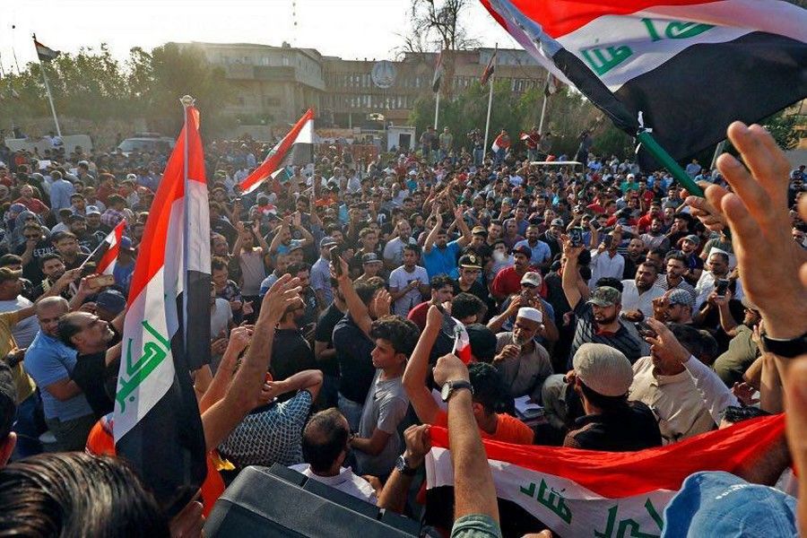 تظاهرات جدید در جنوب عراق
