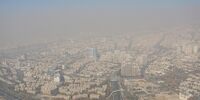 هوای تهران در وضعیت قابل قبول