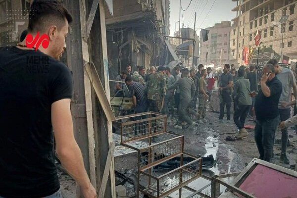 فوری/ انفجار مهیب در دمشق+ تصاویر