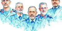 آغاز مراسم تشییع  پیکر فرماندهان شهید 
