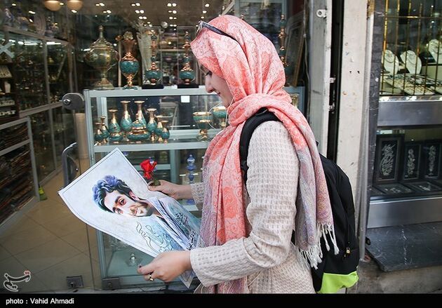 کمپین بازگشت قهرمان در استقبال از پیکر شهید حججی