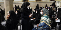 تصاویری متفاوت از حجاب دختران نخبه در دیدار با مقام رهبری