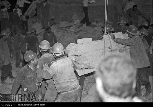 گزارش تصویری انفجار حزب جمهوری اسلامی در هفتم تیر 1360