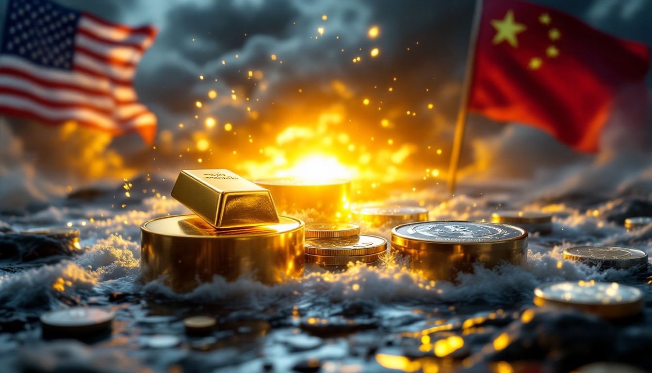 قیمت طلا با امید به کاهش نرخ بهره رشد کرد | تمرکز بازار بر مذاکرات تجاری چین و آمریکا