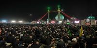قرائت فاتحه بر پیکر رهبر شهید  توسط آیت الله جوادی آملی + فیلم