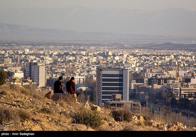 پیاده روی شیراز