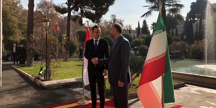 دیدار وزیر خارجه مجارستان با امیرعبداللهیان