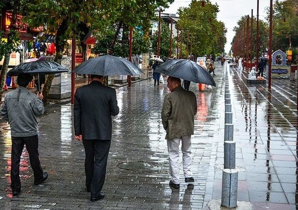 بارش باران در ۶ استان از امروز
