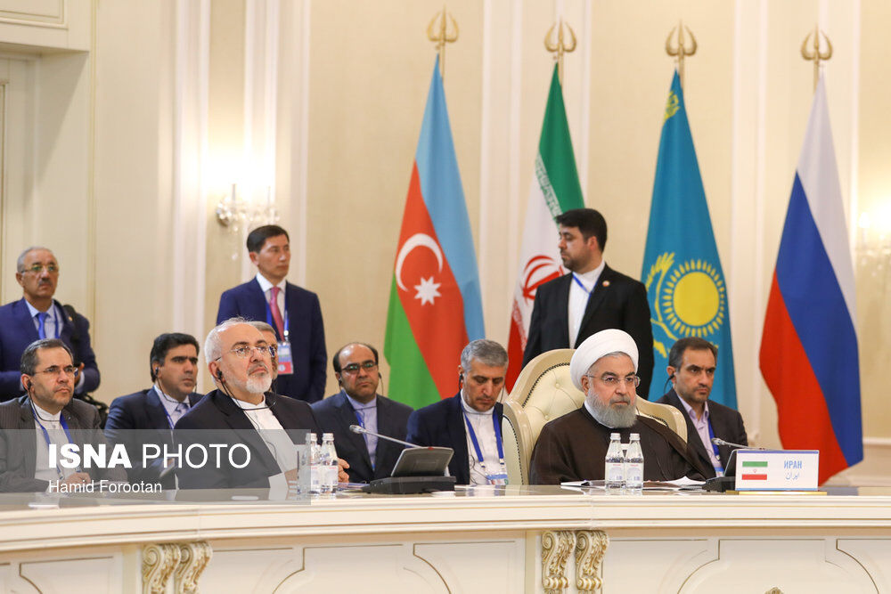ظریف: برای ادامه گفت‌وگو درباره تقسیم دریای خزر و منابع آن توافق داریم