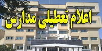 تعطیلی مدارس یک مقطع تحصیلی در کاشان 