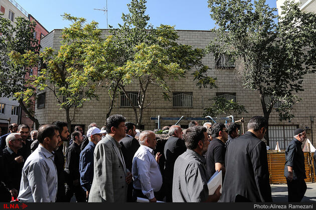 تشییع پیکر عباس دوزدوزانی