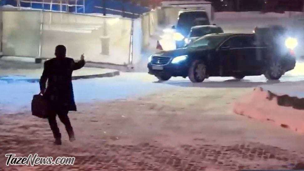رونمایی از فرد جنجالی در لحظه خروج رئیسی از کرملین!+عکس