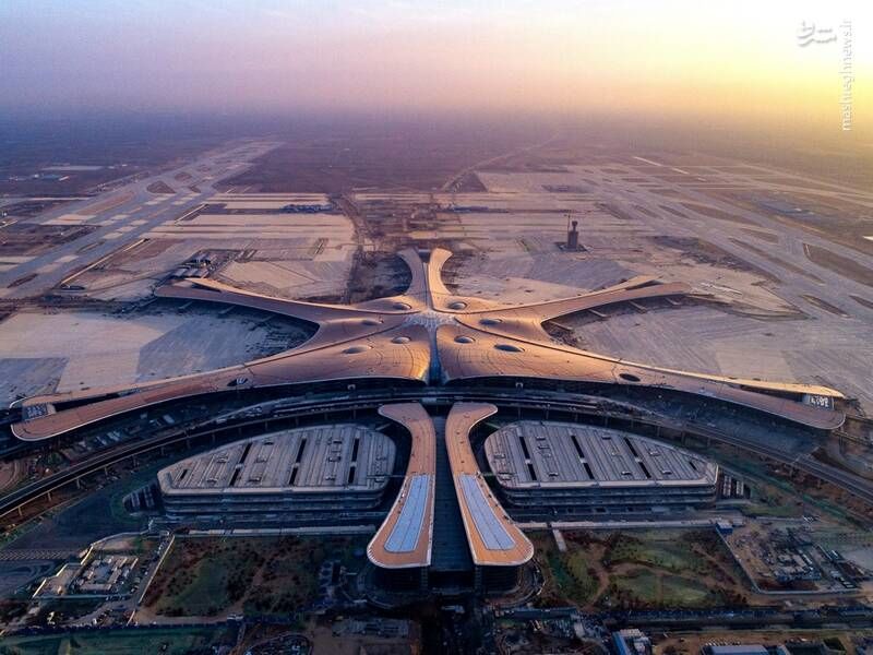 تصاویری از بزرگترین فرودگاه در چین