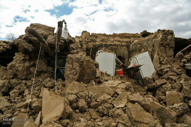 خسارات زلزله در روستاهای استان خراسان رضوی