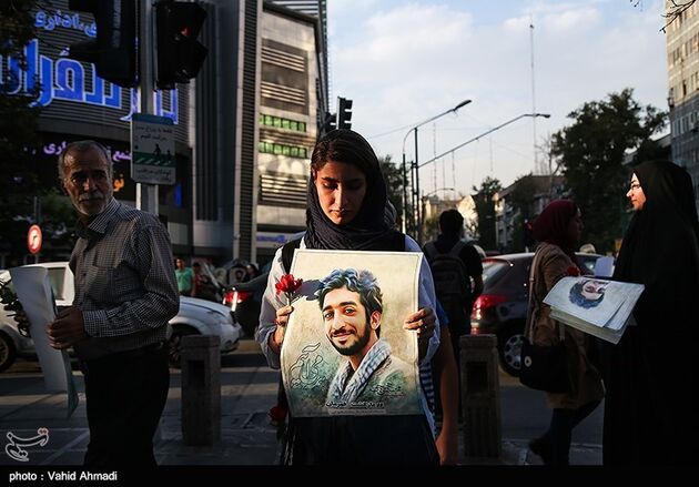 کمپین بازگشت قهرمان در استقبال از پیکر شهید حججی