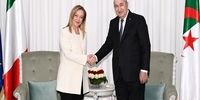 ایتالیا و الجزایر تفاهم‌نامه همکاری امضا کردند