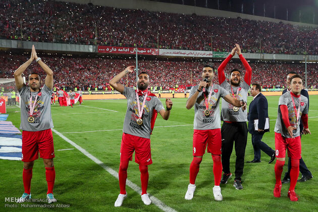 مراسم جشن قهرمانی پرسپولیس