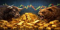 طلا در مسیر نزول یا فرصت خرید؟ | قیمت طلا در سطح حمایت ۴,۵۰۰ دلاری | وال‌استریت نگران، مین‌استریت خوش‌بین