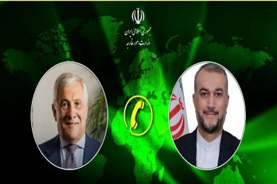 درخواست وزیر خارجه ایتالیا از امیرعبداللهیان/ ایران خویشتن‌داری کند