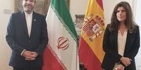 ملاقات باقری با همتای اسپانیایی