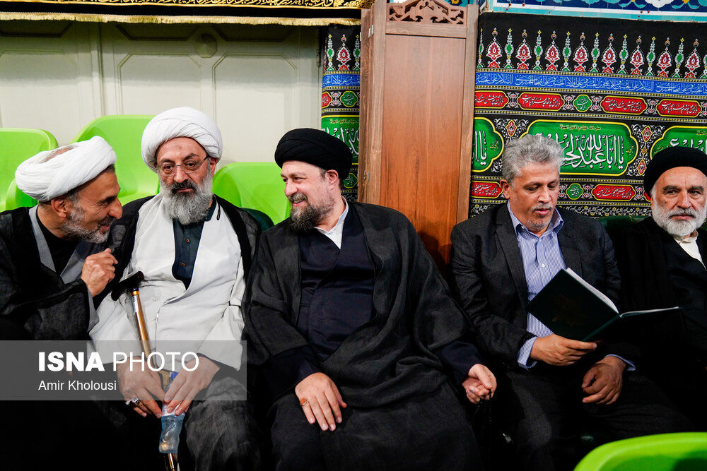 مهدی هاشمی به مراسم ناطق نوری رفت + عکس